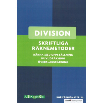 Skriftliga räknemetoder - division image