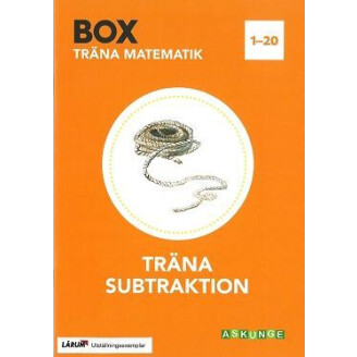 Box Träna matematik,  Träna subtraktion1-20  image