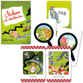 Sickan och skattkartan, kortspel image