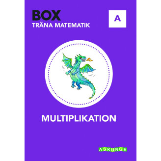 Box Träna matematik, Multiplikation A image