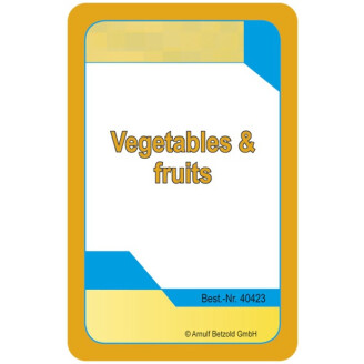 Magiska kort: Vegetables & Fruits image