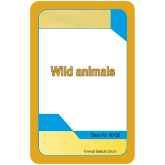 Magiska kort: Wild animals image