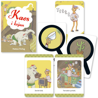 Kaos i kojan, kortspel image