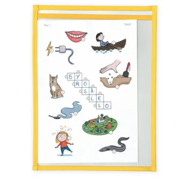 4181 Latt att losa Korsord med ljudenlig stavning TRAPP clearpocket image