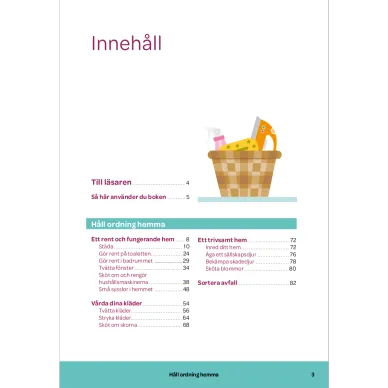 Vardagsexperten Hall ordning hemma innehallsforteckning image