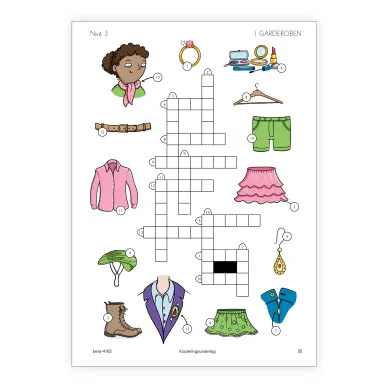 4182 Latt att losa Korsord med ljudstridig stavning s. 35 min image