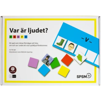 Var är ljudet? P, B, D, F, V image