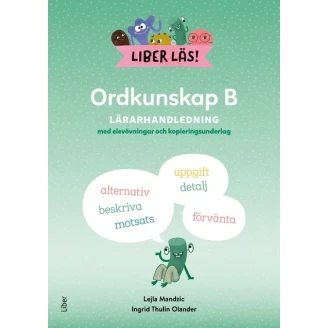 Liber Läs! Ordkunskap B image