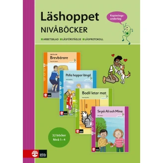 Läshoppets kopieringsunderlag nivåböcker image