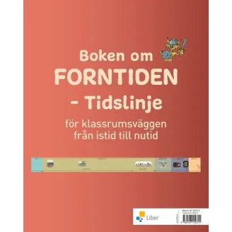 Boken om forntiden - Tidslinje för klassrumsväggen från istid till nutid image