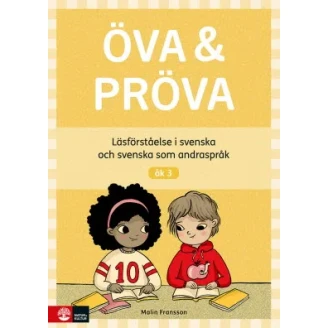 Öva & pröva åk 3 Läsförståelse i svenska och svenska som andraspråk image