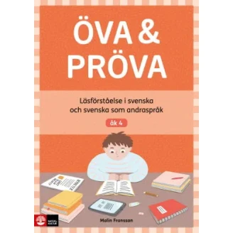 Öva & pröva åk 4 Läsförståelse i svenska och svenska som andraspråk image
