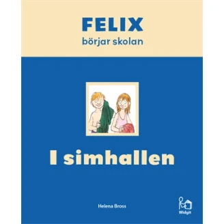 Felix börjar skolan läsebok – I simhallen, Widgit image