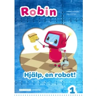 Robin - Hjälp, en robot! (Läsebok vit 1) image