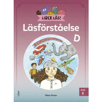 Liber Läs! Läsförståelse D nivå 2 image