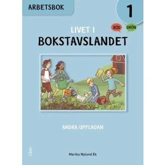 Livet i bokstavslandet - arbetsbok 1 image